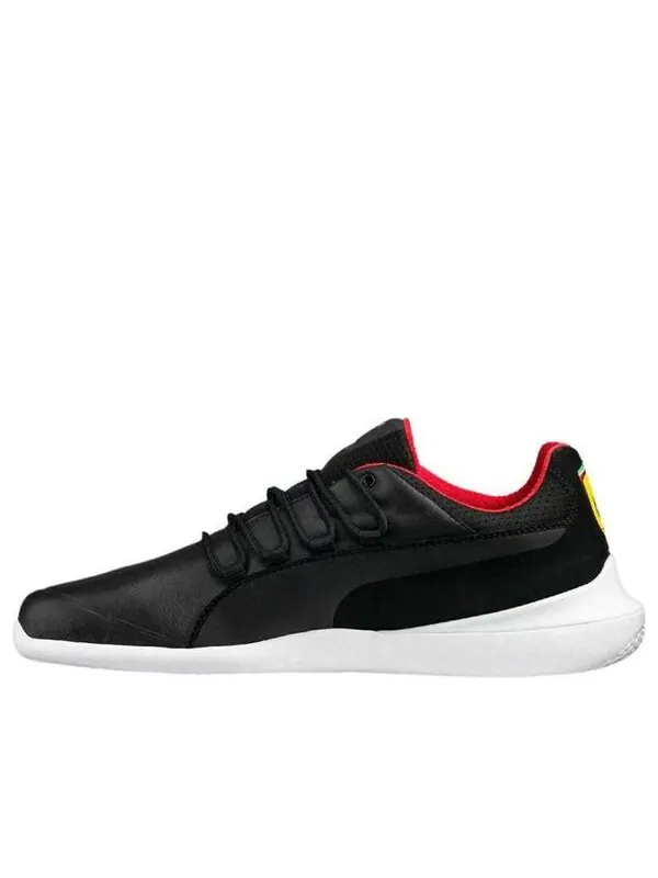 Кроссовки ferrari evo cat 'black' Puma — изображение 1 из 4, черный-белый