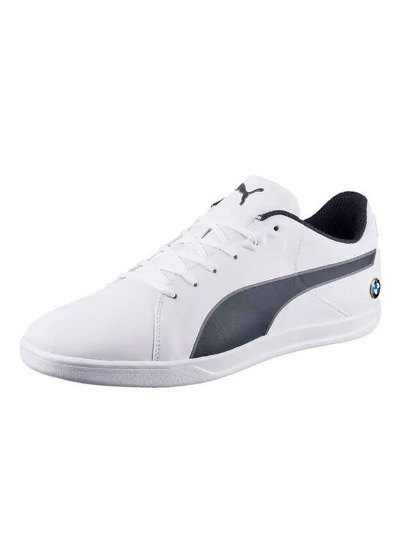 Кроссовки bmw ms court 'white blue' Puma — изображение 3 из 4, белый/синий