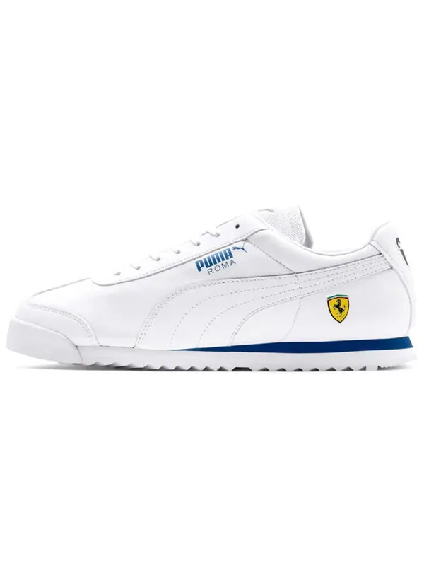 Кроссовки ferrari x sf roma 'white galaxy blue' Puma — изображение 2 из 4, белый/синий
