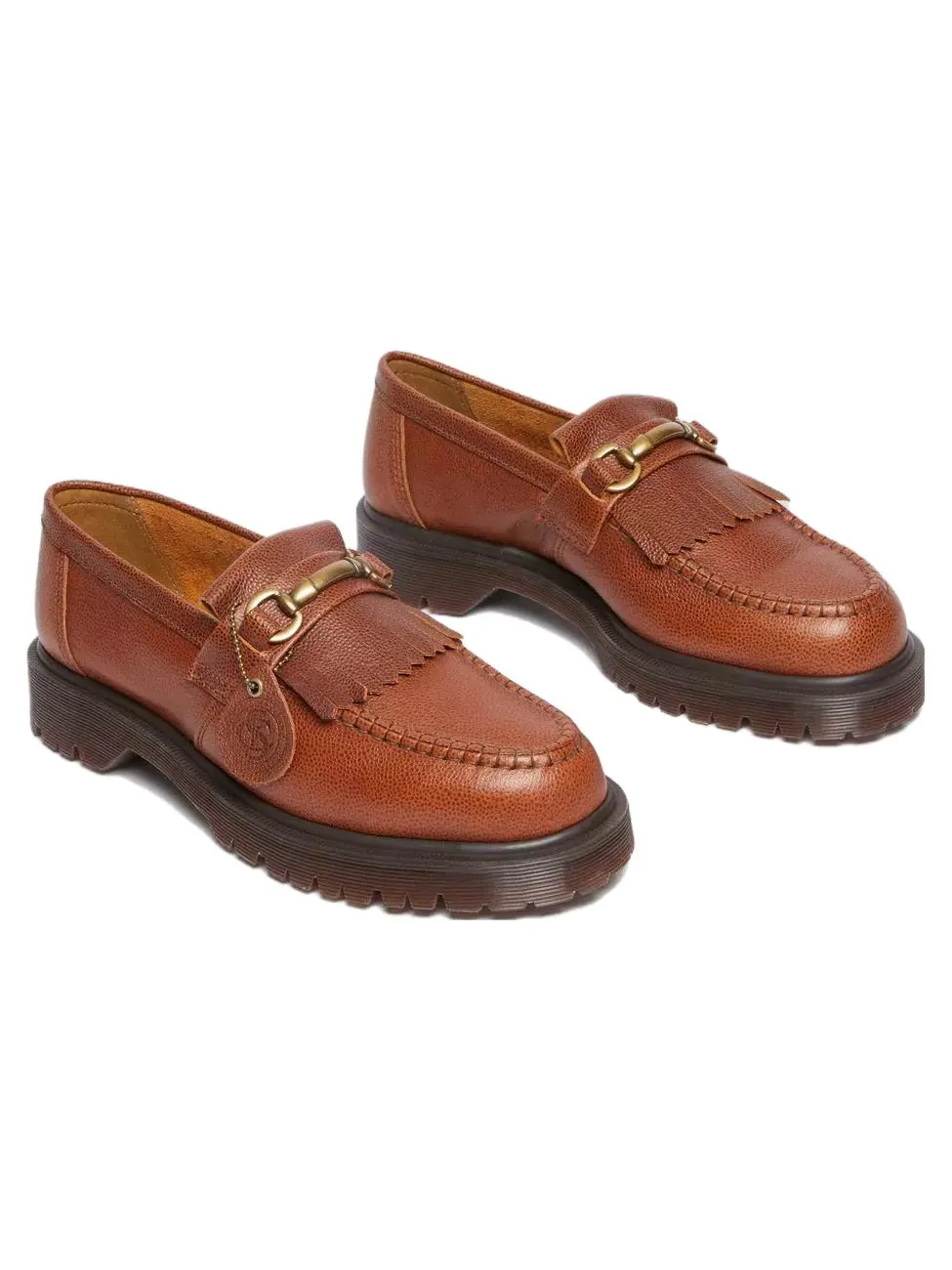 Лоферы Dr. Martens Adrian Snaffle Westminster, кожаные — изображение 4 из 6, цвет виски