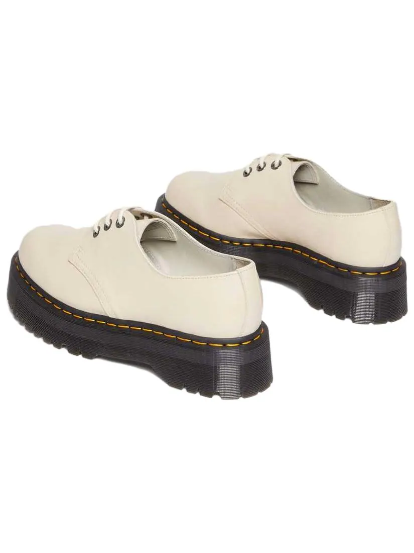 Кроссовки Dr. Martens 1461 II Pisa Leather Platform Shoes, кожаные — изображение 5 из 6, бежевый