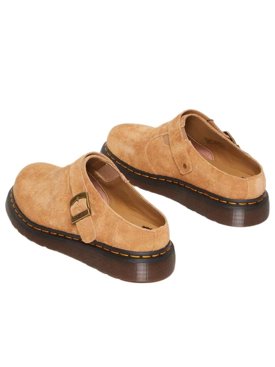 Мюли Dr. Martens Isham Desert Oasis из замши — изображение 3 из 4, песочный/бежевый