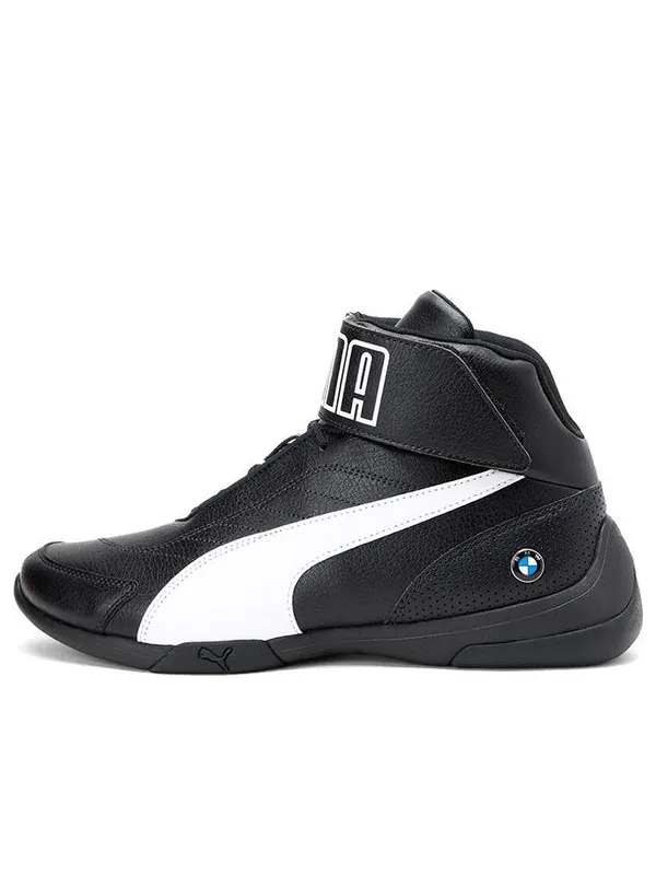 Кроссовки bmw m motorsport kart cat iii mid 'black white' Puma — изображение 1 из 4, черный/белый