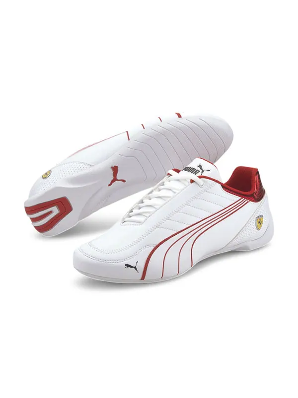Кроссовки scuderia ferrari x future kart cat 'white rosso corsa' Puma — изображение 4 из 4, белый