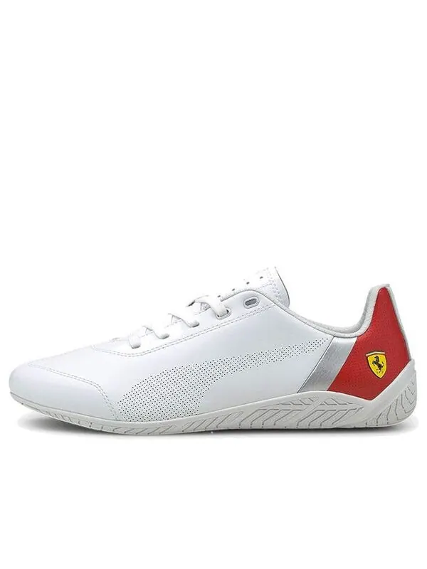 Кроссовки scuderia ferrari x ridge cat 'white rosso corsa' Puma — изображение 1 из 4