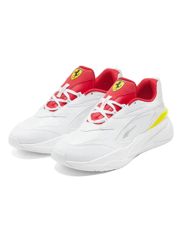 Кроссовки scuderia ferrari x rs-fast 'white rosso corsa' Puma — изображение 3 из 4, белый