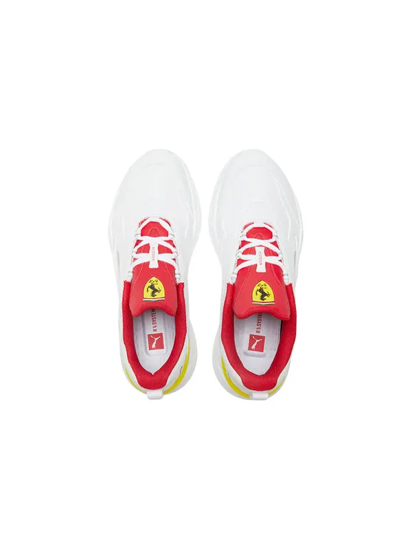 Кроссовки scuderia ferrari x rs-fast 'white rosso corsa' Puma — изображение 4 из 4, белый