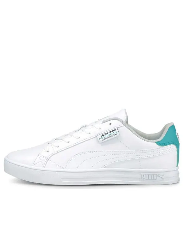 Кроссовки mercedes-amg petronas f1 x smash vulc v3 low 'white spectra green' Puma — изображение 1 из 4, белый/зеленый