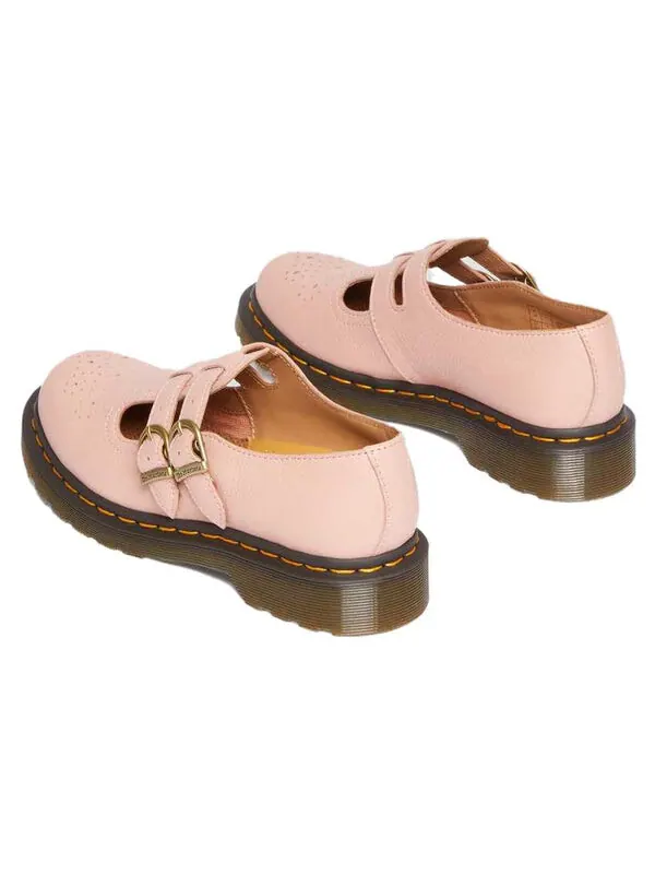 Кроссовки Dr. Martens 8065 Virginia Leather Mary Jane 'Peach Beige' — изображение 4 из 4, бежевый