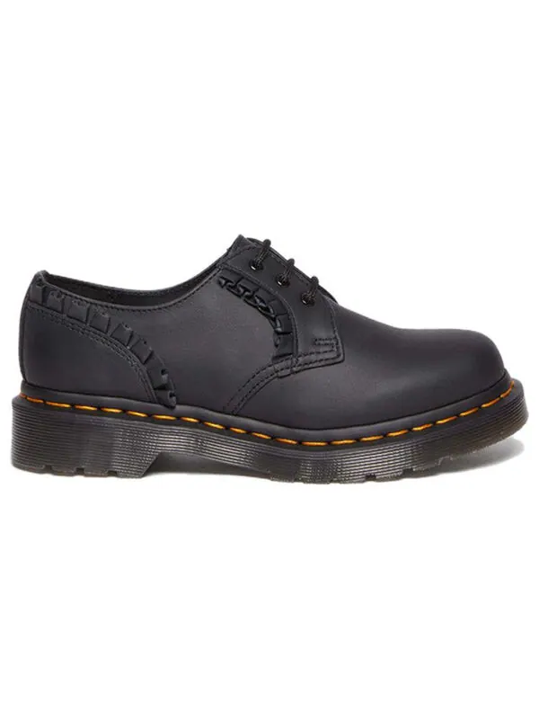 Кроссовки Dr. Martens 1461 Frill Nappa Leather Oxford Shoes — изображение 2 из 4, черный
