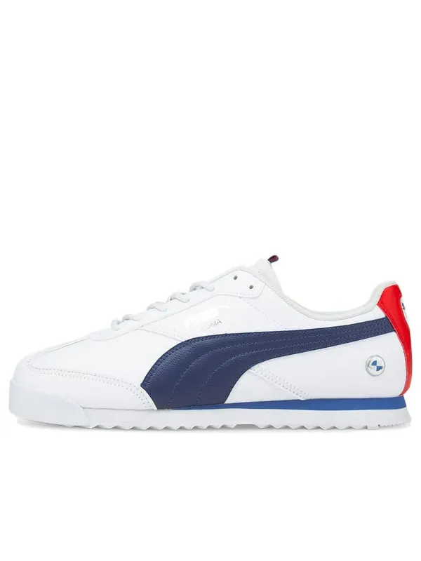 Кроссовки x bmw motorsport roma 'white estate blue' Puma — изображение 1 из 4, белый/синий/красный