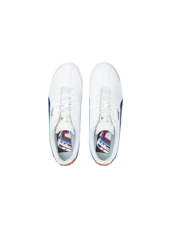 Кроссовки x bmw motorsport roma 'white estate blue' Puma — изображение 3 из 4, белый/синий/красный