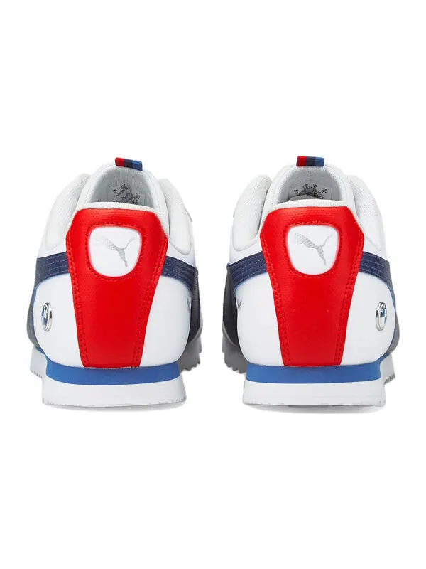 Кроссовки x bmw motorsport roma 'white estate blue' Puma — изображение 4 из 4, белый/синий/красный