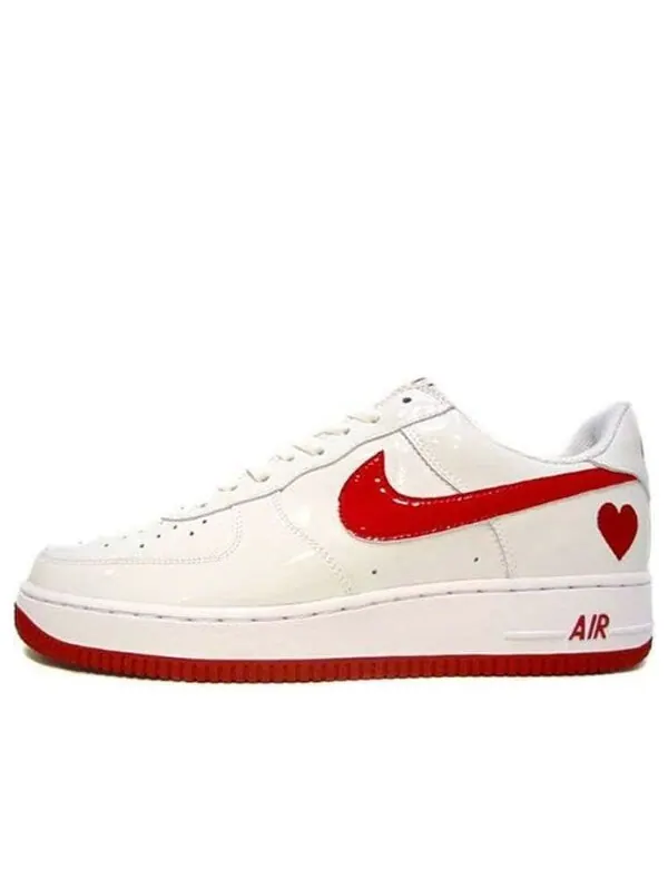Кроссовки Air Force 1 Nike — изображение 1 из 3, белый/красный
