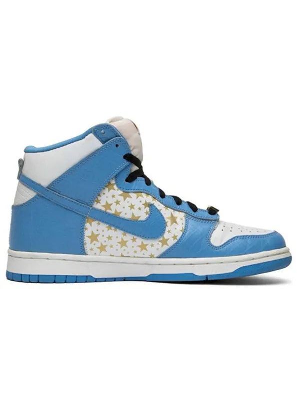 Кроссовки x supreme sb dunk low pro 'blue' Nike — изображение 3 из 3, синий