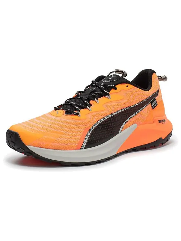 Кроссовки fast-trac nitro 2 'neon sun clementine black' Puma — изображение 3 из 4, неоновый//черный