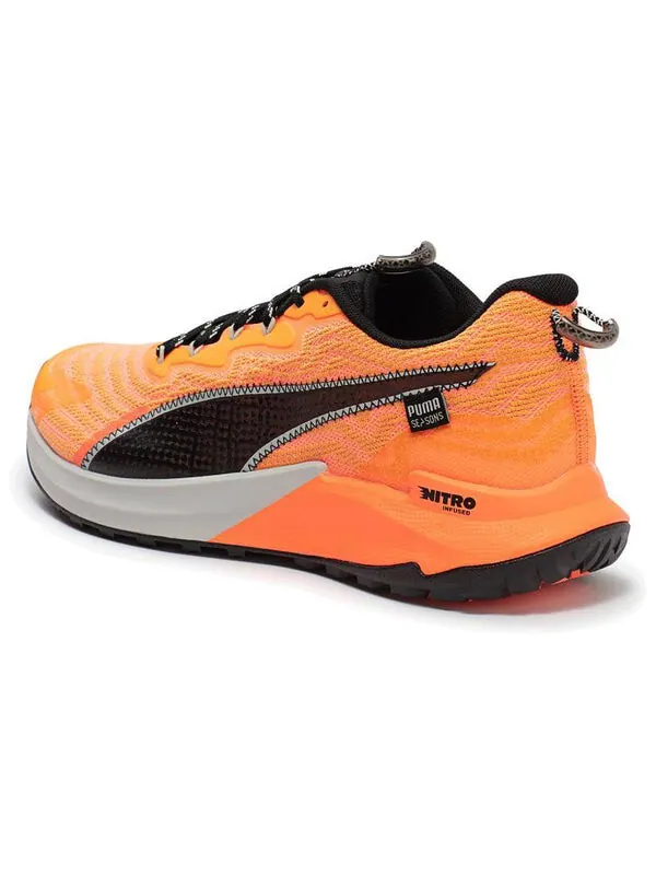 Кроссовки fast-trac nitro 2 'neon sun clementine black' Puma — изображение 4 из 4, неоновый//черный