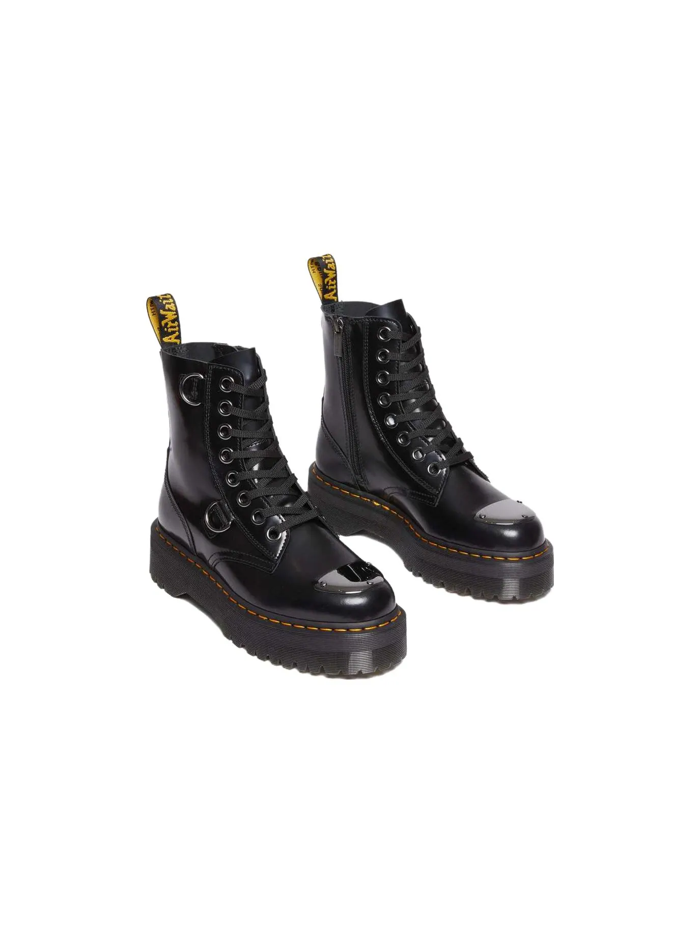 Ботинки Dr. Martens Jadon Buttero кожаные на платформе — изображение 3 из 6, черный