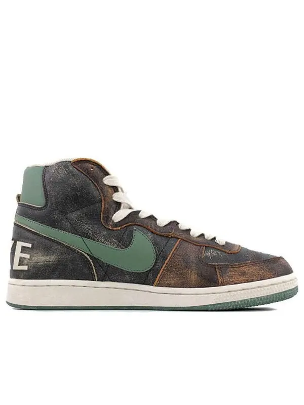 Кроссовки terminator high premium 'black nori dark brown' Nike — изображение 2 из 4