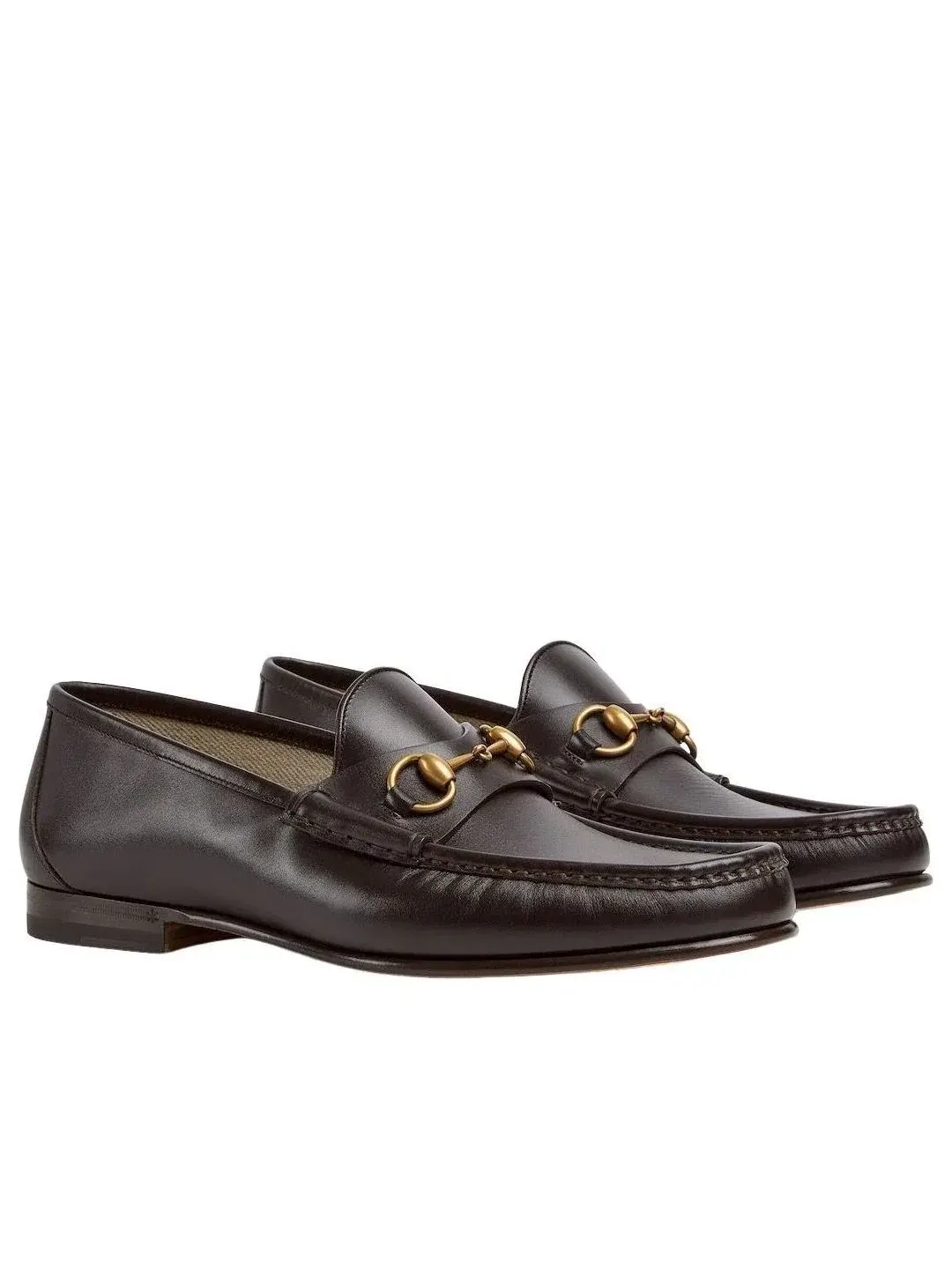 Мужские лоферы с конской фурнитурой Gucci Horsebit 1953 Loafer — изображение 2 из 5, коричневый