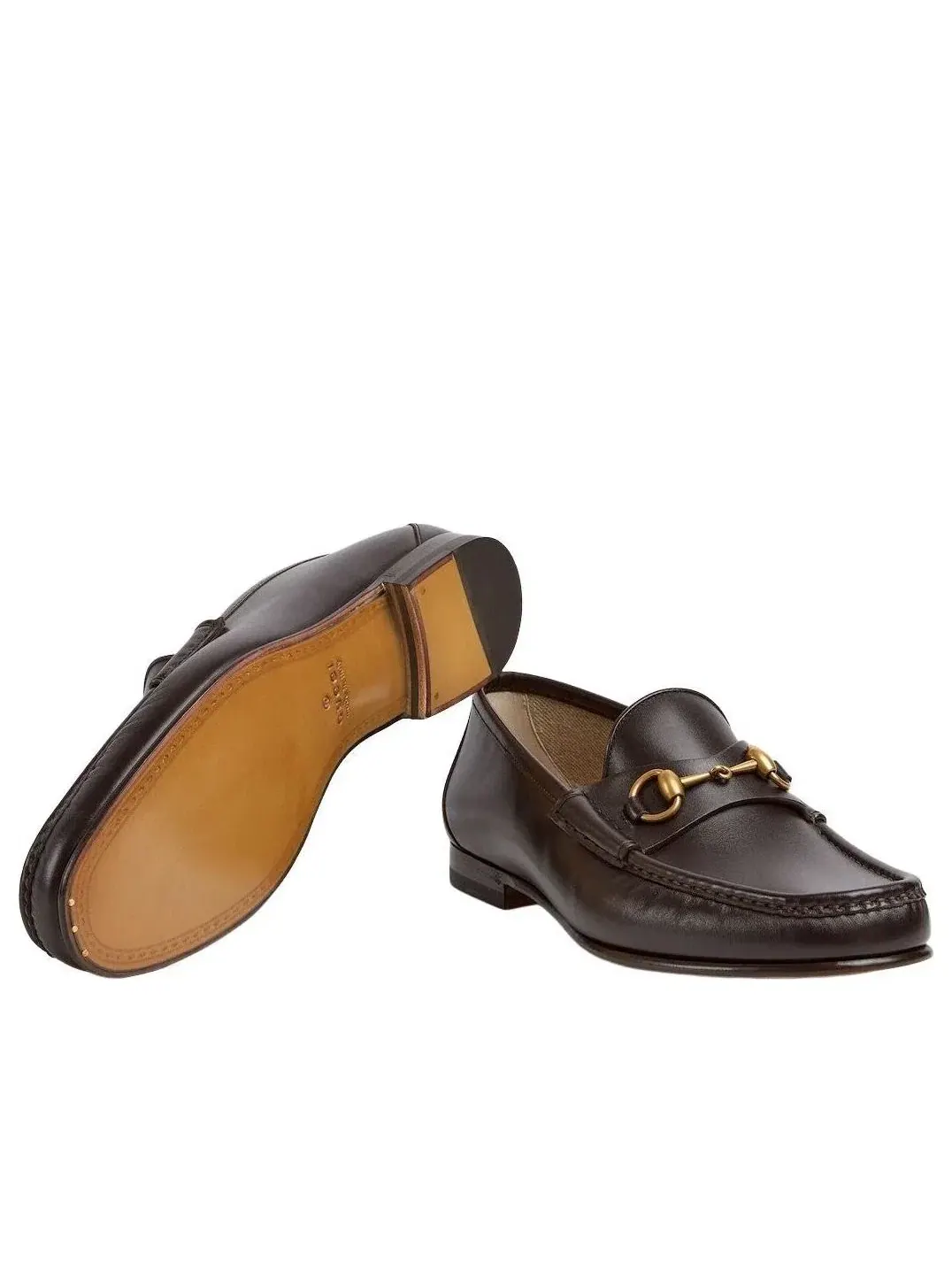 Мужские лоферы с конской фурнитурой Gucci Horsebit 1953 Loafer — изображение 4 из 5, коричневый