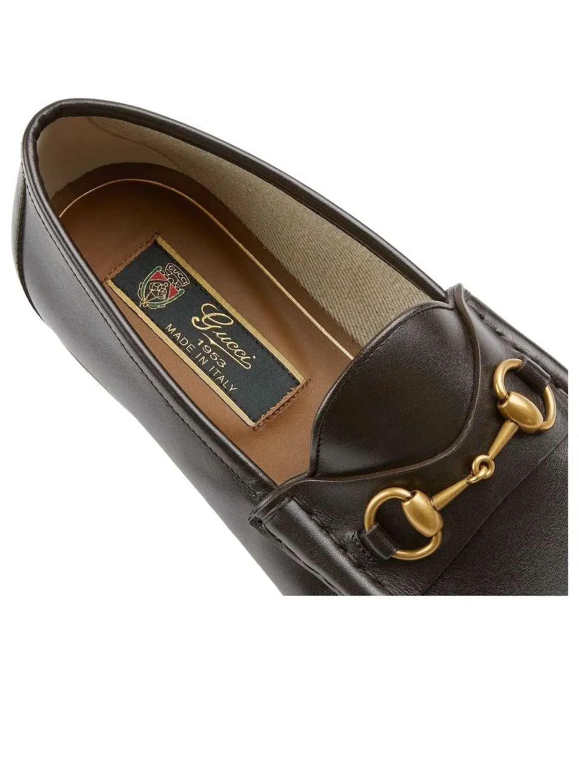 Мужские лоферы с конской фурнитурой Gucci Horsebit 1953 Loafer — изображение 5 из 5, коричневый