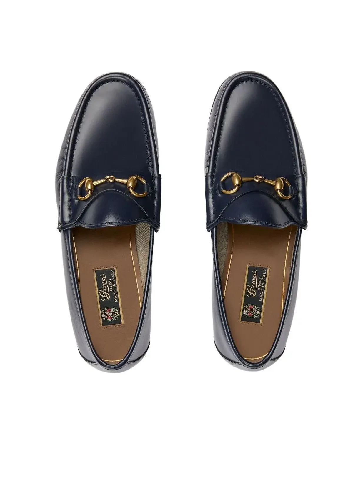 Мужские лоферы Gucci Horsebit 1953 Variation Dark Blue — изображение 3 из 7, синий