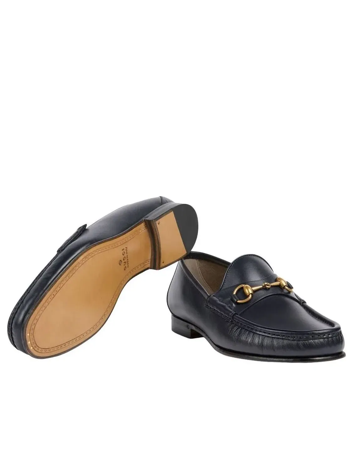 Мужские лоферы Gucci Horsebit 1953 Variation Dark Blue — изображение 4 из 7, синий