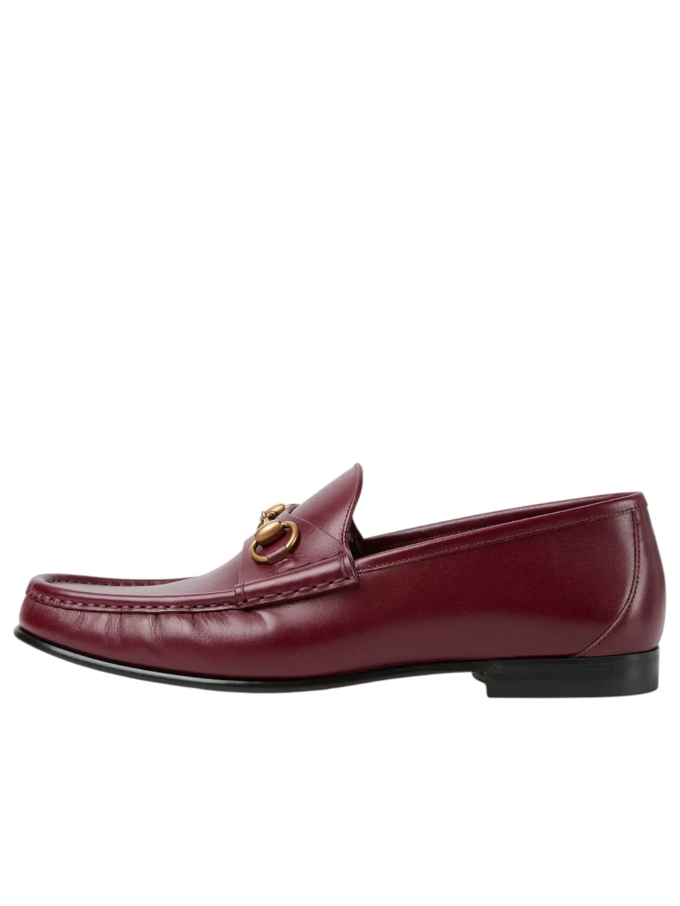 Кожаные лоферы Gucci 1953 Horsebit Rosso Ancora — изображение 1 из 6, красный
