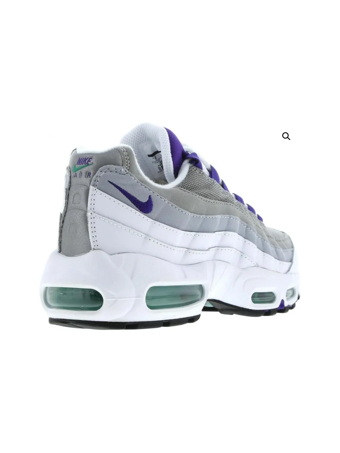 Кроссовки Nike Air Max 95 — изображение 3 из 5, серый/белый/сиреневый