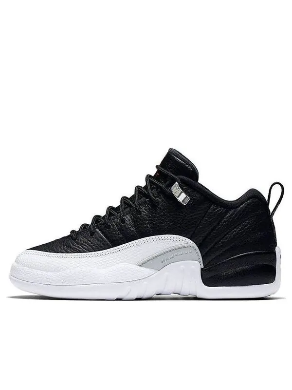Кроссовки 12 ретро низкие Air Jordan — изображение 1 из 4, черный/красный-белый