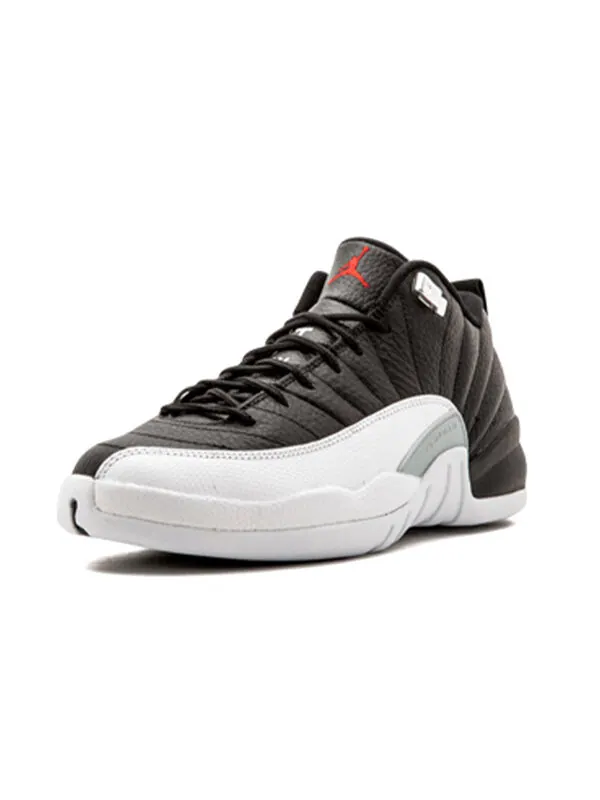 Кроссовки 12 ретро низкие Air Jordan — изображение 3 из 4, черный/красный-белый