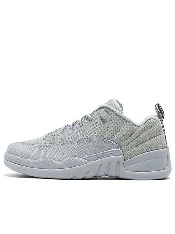 Кроссовки 12 низкие ретро Air Jordan — изображение 1 из 4, серый/темно-синий