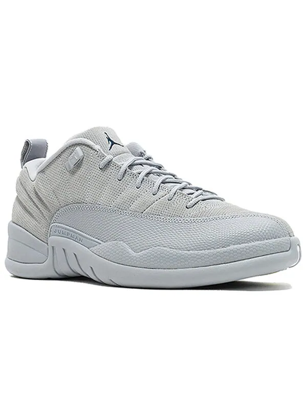 Кроссовки 12 низкие ретро Air Jordan — изображение 2 из 4, серый/темно-синий