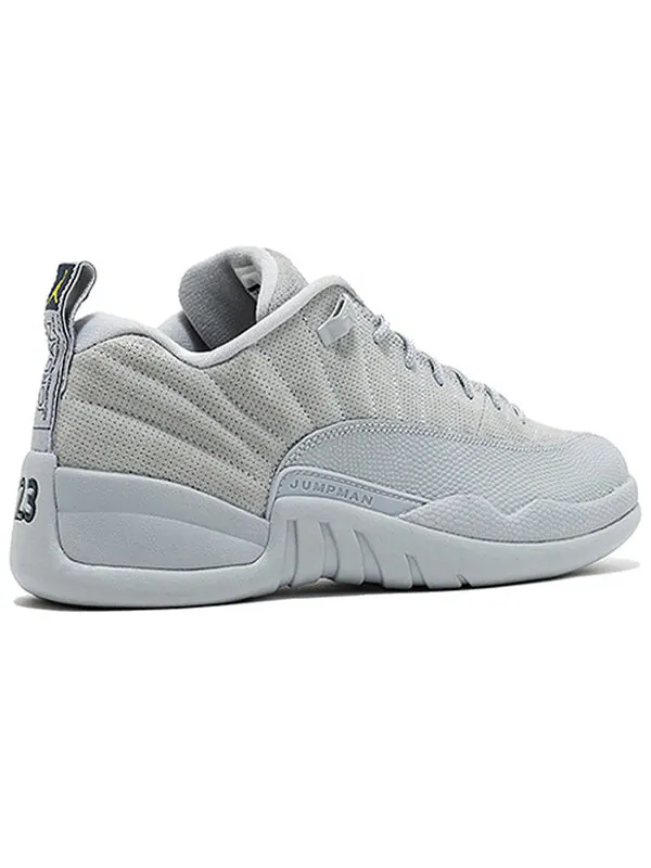 Кроссовки 12 низкие ретро Air Jordan — изображение 3 из 4, серый/темно-синий
