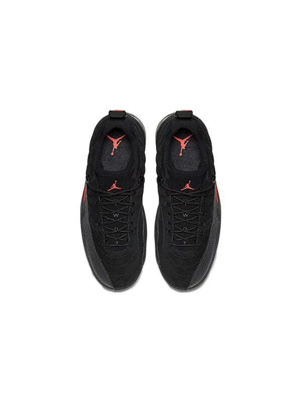 Кроссовки 12 ретро низкие Air Jordan — изображение 2 из 4, черный/оранжевый