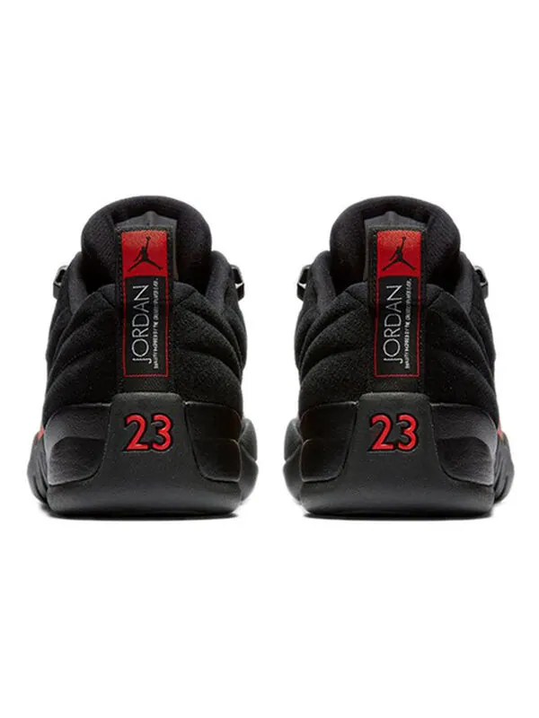 Кроссовки 12 ретро низкие Air Jordan — изображение 3 из 4, черный/оранжевый