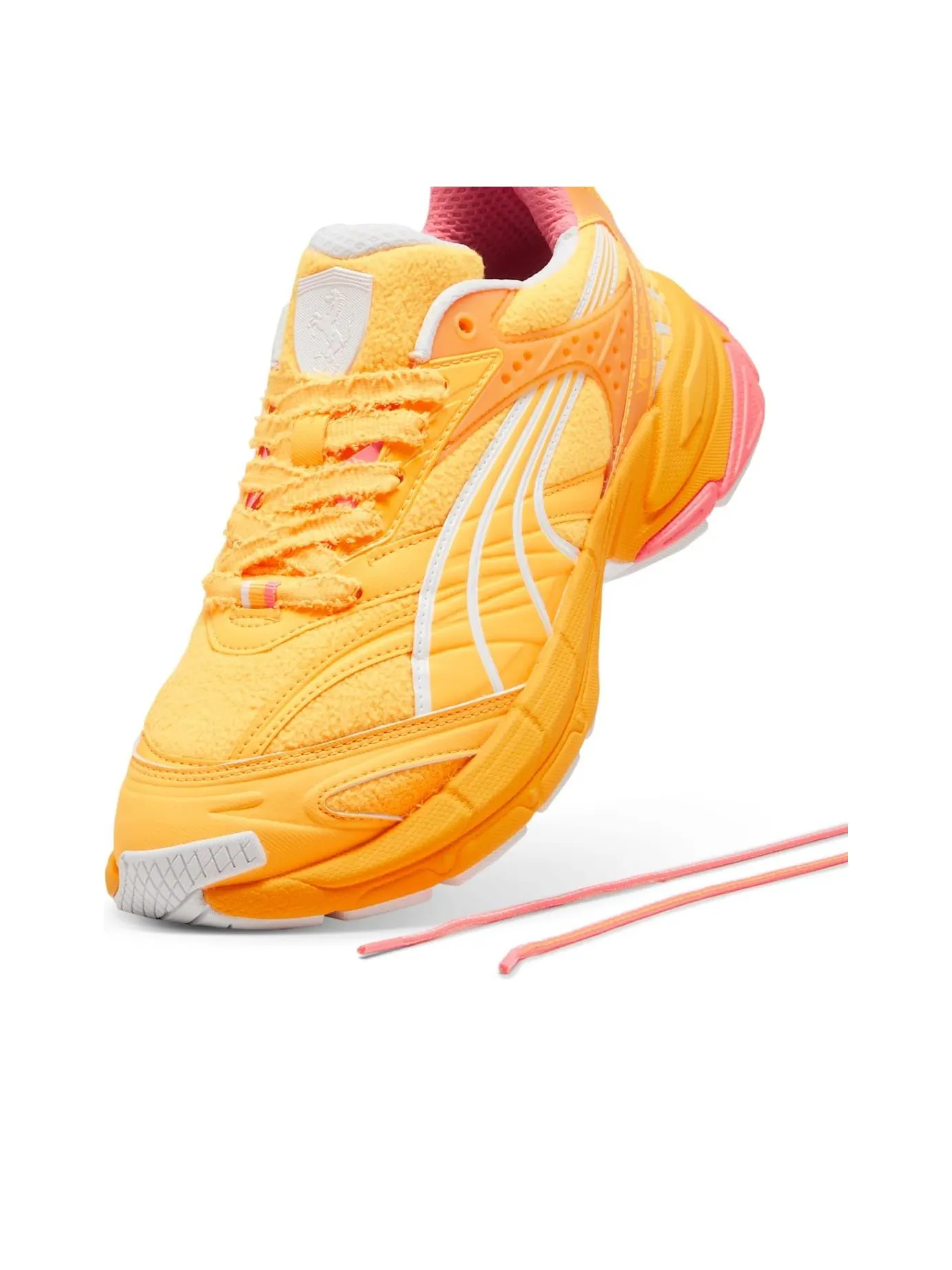 Кроссовки PUMA x Scuderia Ferrari Velophasis 'Sun Stream' — изображение 5 из 6, желтый