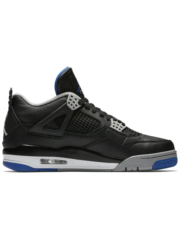 Кроссовки 4 ретро Air Jordan — изображение 2 из 4, черный//белый