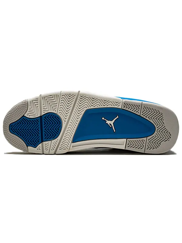 Кроссовки 4 ретро Air Jordan — изображение 4 из 4, белый/синий-серый