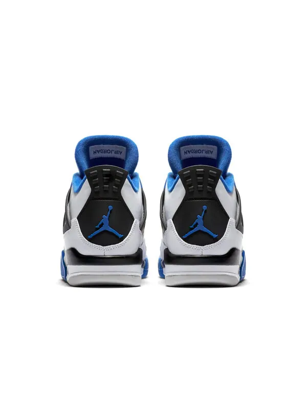 Кроссовки 4 retro 'motorsports' Air Jordan — изображение 3 из 4, белый/синий/черный