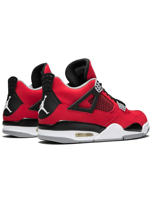 Кроссовки 4 ретро Air Jordan — изображение 4 из 4, красный/белый--серый