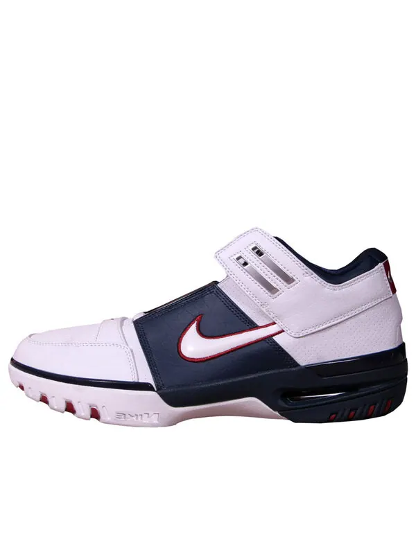 Кроссовки air zoom поколение low Nike — изображение 1 из 1, белый/синий/красный