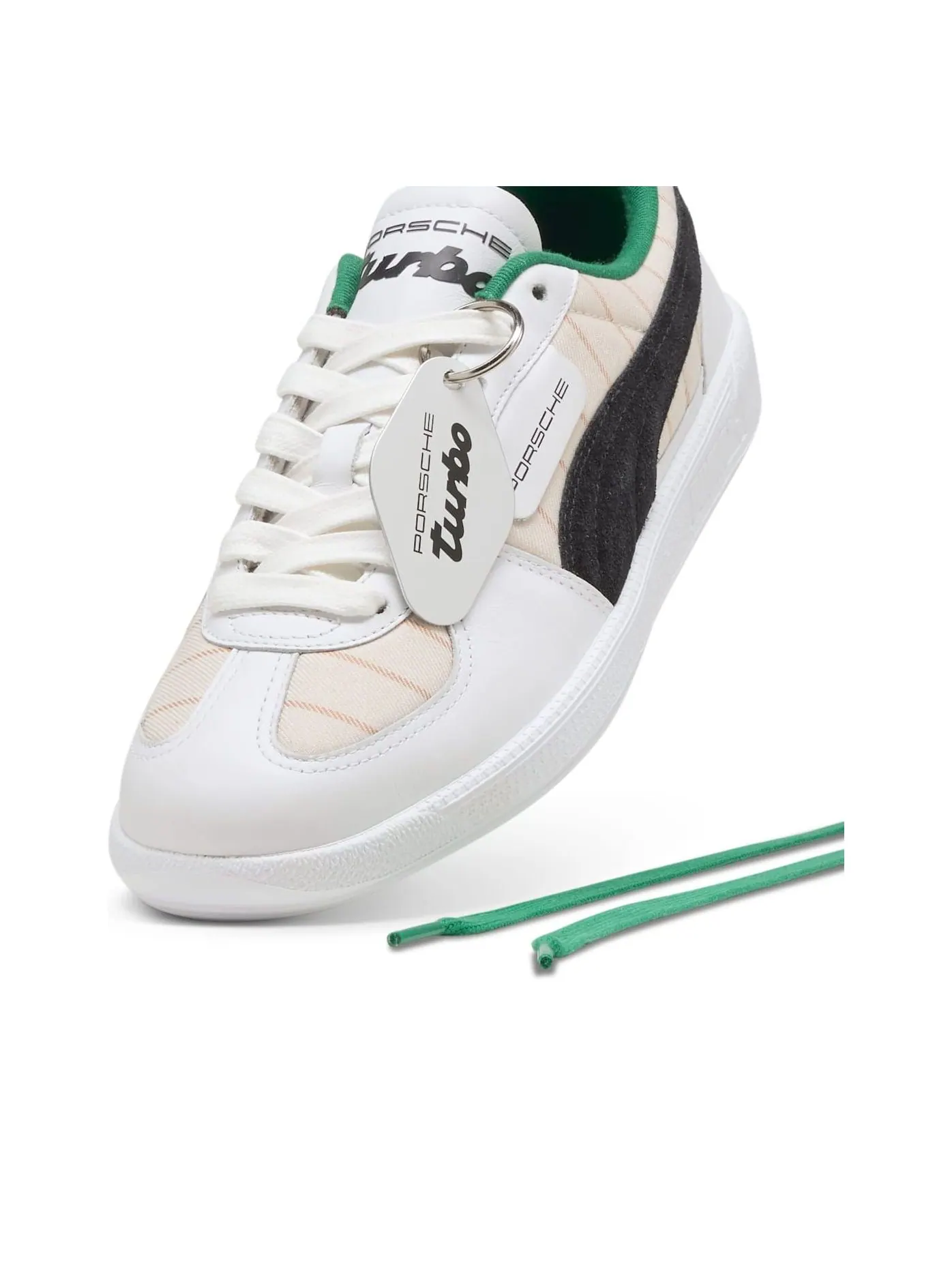 Кроссовки PUMA x Porsche Legacy Palermo Pinstripe 'PUMA White' — изображение 5 из 6, белый