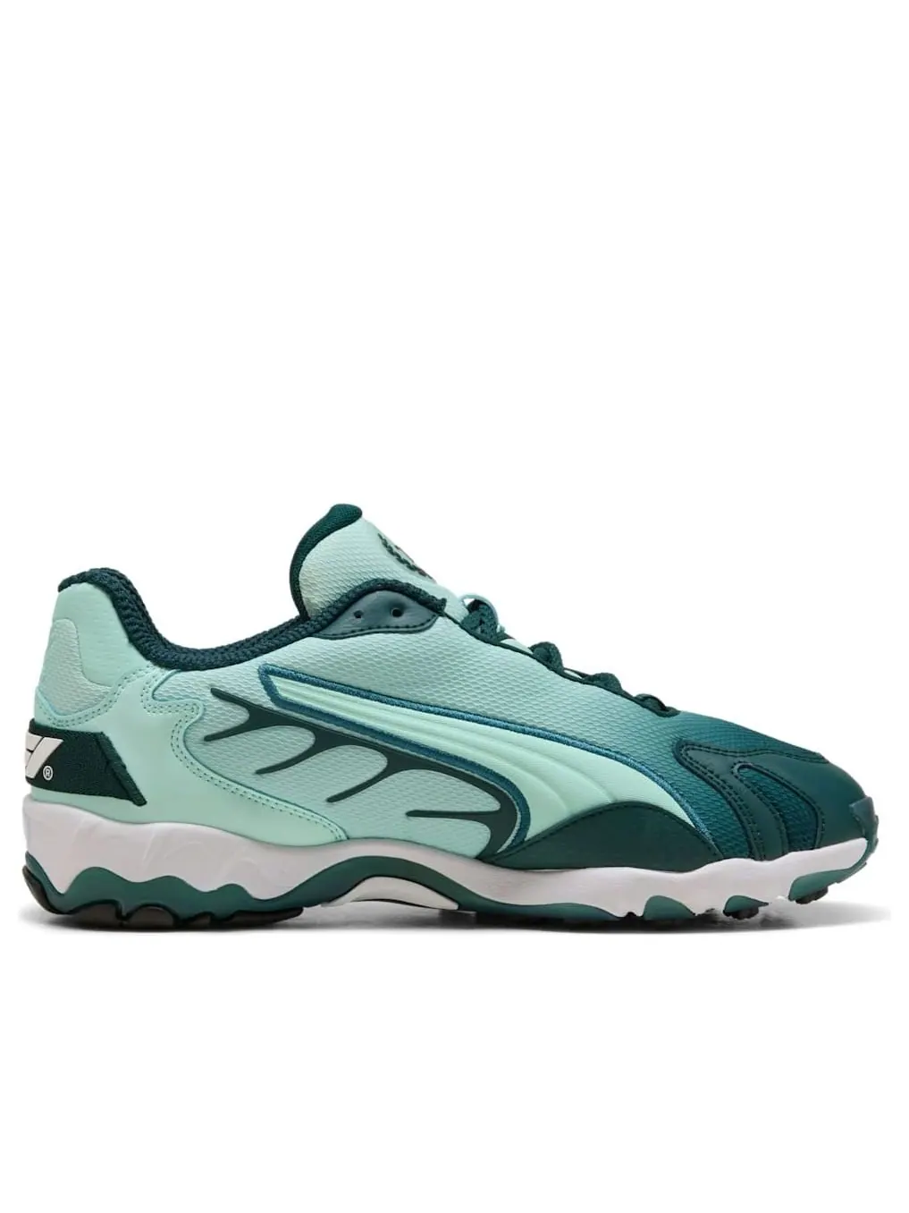 Кроссовки PUMA Formula 1 75 Years 'Mint Melt Black' — изображение 6 из 6, зеленый