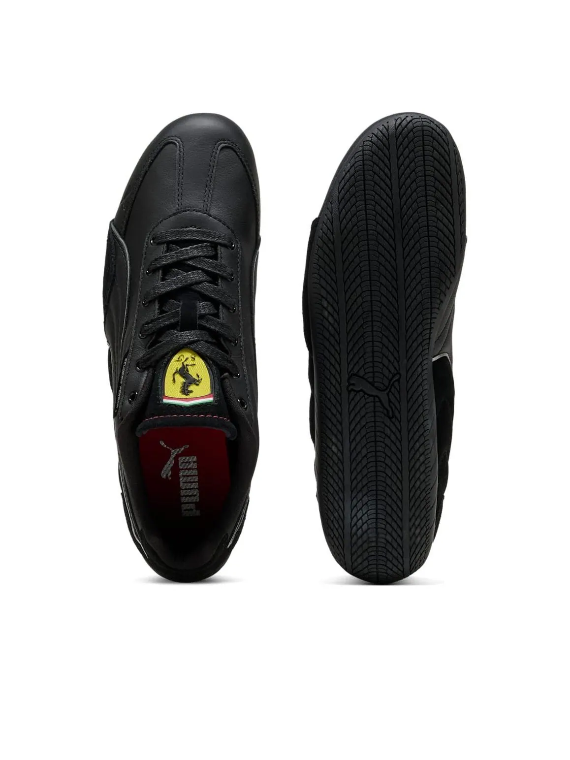 Puma x Scuderia Ferrari Speedcat 'Black Rosso Corsa' — изображение 5 из 6, черный
