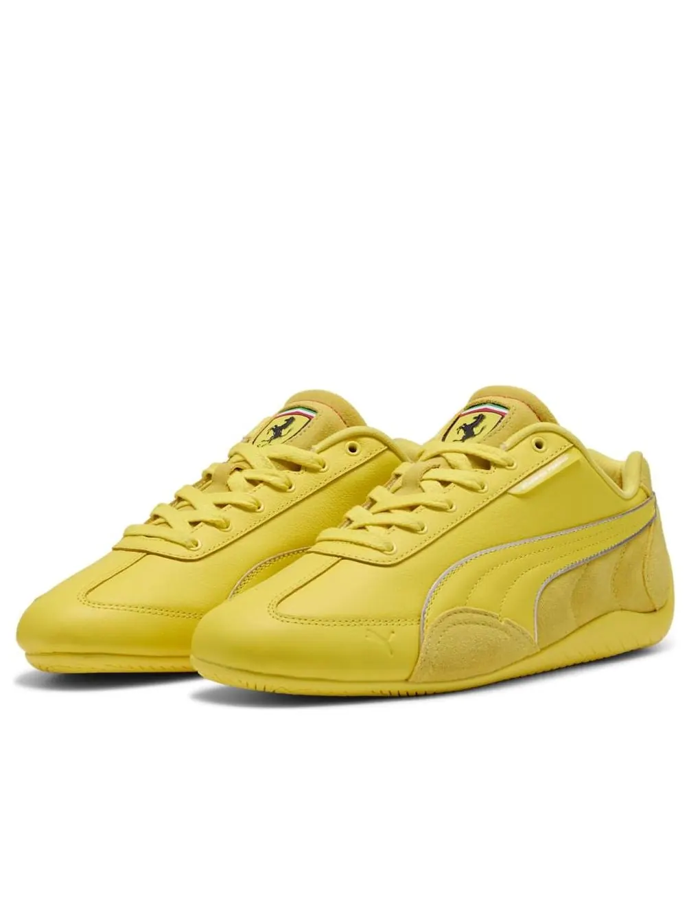 Кроссовки PUMA x Scuderia Ferrari Speedcat 'Speed Yellow' — изображение 2 из 6, желтый
