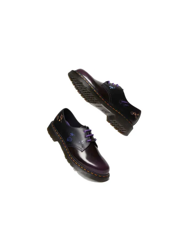 Кроссовки Dr. Martens BT21 Leather Oxford Shoes 'Purple' — изображение 3 из 4, фиолетовый/черный/синий