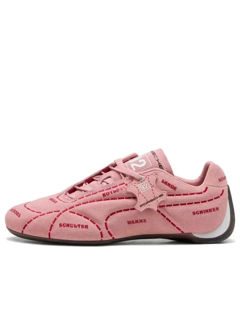Кроссовки PUMA Porsche Legacy Sau Future Cat Sau 'Rosy Outlook Regal Red' — изображение 1 из 5, розовый