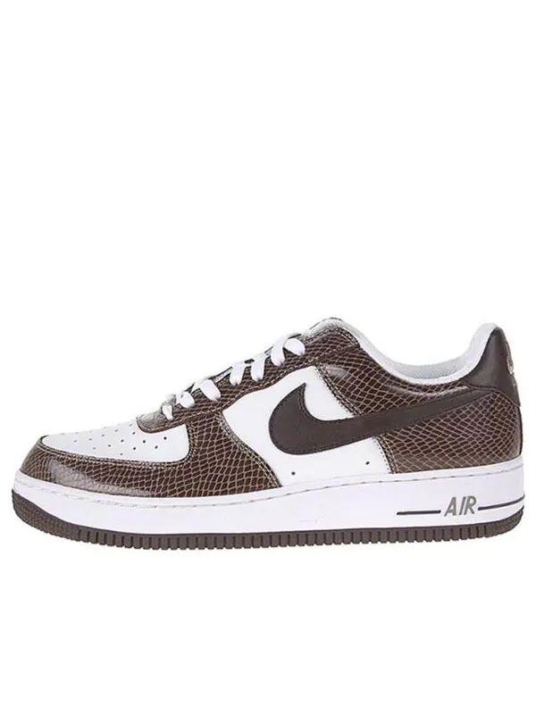 Кроссовки air force 1 премиум Nike — изображение 1 из 3, белый/коричневый/хаки